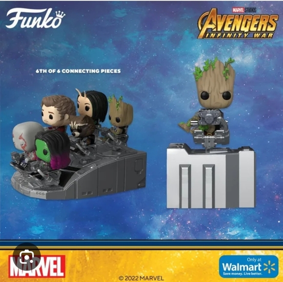New In Box- Funko X Marvel- Avengers: Infinity War Guardians Ships Full Set - Picture 14 of 16